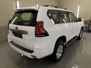 Toyota Land Cruiser Prado 150 2009-2023 гг. Рейлинги турецкий дизайн (Черные, 2 шт) Пластиковые ножки фото 5