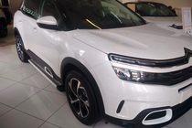 Citroen C5 Aircross 2017-2025 гг. Боковые Подножки Maya V2 (2 шт., Алюминий) фото 4