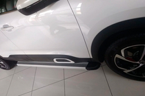 Citroen C5 Aircross 2017-2025 гг. Боковые Подножки Maya V2 (2 шт., Алюминий) фото 7