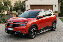 Citroen C5 Aircross 2017-2025 гг. Боковые Подножки Maydos V2 (2 шт, Алюминий и Нержавейка) фото 1