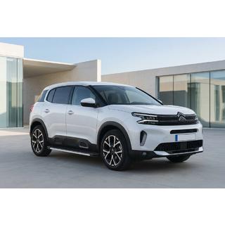 Боковые Подножки Maya V1 (2 шт., Алюминий) Citroen C5 Aircross 2017-2025 гг. фото 1