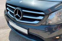 Mercedes Citan 2013-2021 гг. Хром Накладки на Решетку (5 шт, Нержавеющая Сталь) фото 3