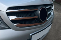 Mercedes Citan 2013-2021 гг. Хром Накладки на Решетку (5 шт, Нержавеющая Сталь) фото 6