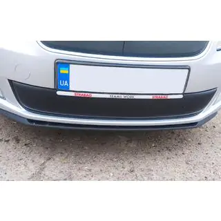 Зимняя накладка на решетку радиатора (2011-2014, нижняя) Skoda Fabia 2007-2014 гг. фото 1
