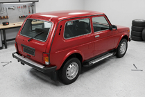 Chevrolet Niva 1998-2020 гг. Боковые Подножки Line (2 шт., Алюминий) фото 3