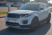 Range Rover Evoque 2012-2018 гг. Передняя защита ST014-1 (нержавейка) фото 3
