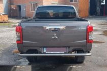 Fiat Fullback 2016- гг. Задняя Защита AK005 (Нержавейка) фото 3