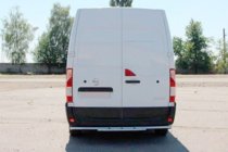 Renault Master 2011-2023 гг. Задняя дуга AK008 (нержавейка) фото 2