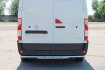Opel Movano 2010-2021 гг. Задняя дуга AK008 (нержавейка) фото 3