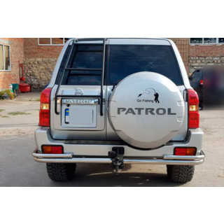 Задняя дуга AK005-3 (нержавейка) фото 3