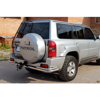 Задняя дуга AK005-3 (нержавейка) фото 4