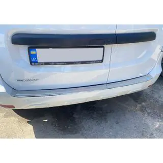 Накладка на задний бампер Carmos нержавейка