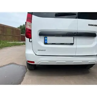 Накладка на задний бампер Carmos нержавейка фото 4