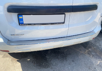 Dacia Dokker 2013-2022 гг. Накладка на задний бампер Carmos нержавейка фото 1