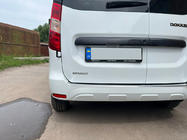 Dacia Dokker 2013-2022 гг. Накладка на задний бампер Carmos нержавейка фото 3