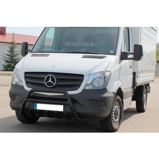 Кенгурятник WT003 (черный) Mercedes Sprinter W906 2006-2018 гг. фото 1