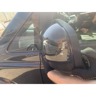 Накладки на Зеркала Vito 2004-2010 (2 шт, Карбон Look) Mercedes Vito W639 2004-2014 гг. фото 2