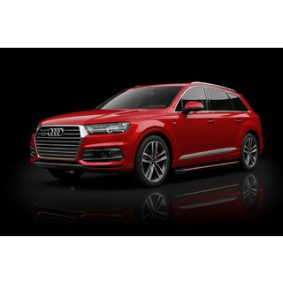 Боковые Подножки Maya Red (2 шт., Алюминий) Audi Q7 2015–2026 гг. фото 1