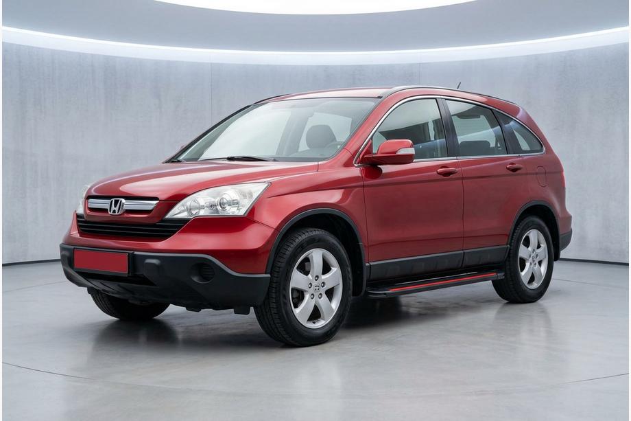 Honda CRV 2007-2011 гг. Боковые Подножки Maya Red (2 шт., Алюминий) Фото 1