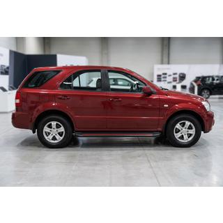 Боковые Подножки Maya Red (2 шт., Алюминий) Kia Sorento I BL 2002-2009 гг. фото 1