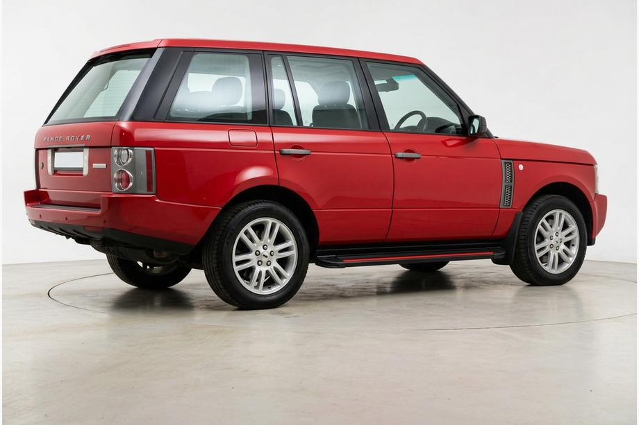 Range Rover III L322 2002-2012 гг. Боковые Подножки Maya Red (2 шт., Алюминий) Фото 1