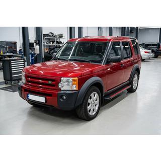 Боковые Подножки Maya Red (2 шт., Алюминий) Land Rover Discovery IV 2009-2017 гг. фото 1