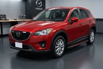 Mazda CX-5 2012-2017 гг. Боковые Подножки Maya Red (2 шт., Алюминий) фото 1