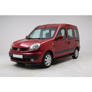Боковые Подножки Maya Red (2 шт., Алюминий) Renault Kangoo 1998-2008 гг. фото 1
