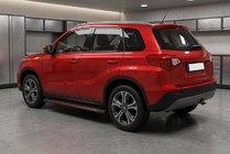 Suzuki Vitara 2015- гг. Боковые Подножки Maya Red (2 шт., Алюминий) фото 1