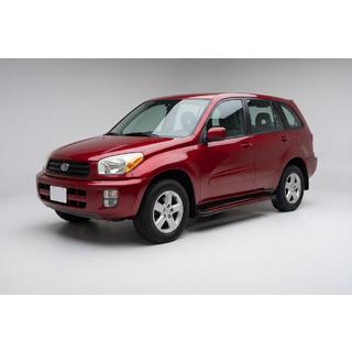 Боковые Подножки Maya Red (2 шт., Алюминий) Toyota Rav 4 2001-2005 гг. фото 1