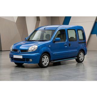 Боковые Подножки Maya Blue (2 шт., Алюминий) Renault Kangoo 1998-2008 гг. фото 1