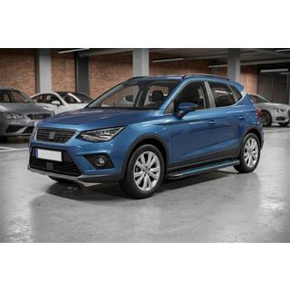 Боковые Подножки Maya Blue (2 шт., Алюминий) Seat Arona 2017- гг. фото 1