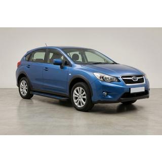 Боковые Подножки Maya Blue (2 шт., Алюминий) Subaru XV 2011-2017 гг. фото 1