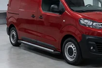 Citroen Jumpy/Dispatch 2017- гг. Боковые Подножки Vision New Black (2 шт., Алюминий) фото 1