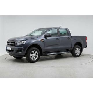 Боковые пороги New Vision Black (2 шт., алюминий) Ford Ranger 2011–2022 гг. фото 1