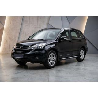 Боковые пороги New Vision Black (2 шт., алюминий) Honda CRV 2007-2011 гг. фото 1