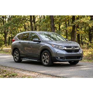 Боковые пороги New Vision Black (2 шт., алюминий) Honda CRV 2017-2022 гг. фото 2