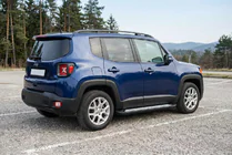 Jeep Renegade 2014- гг. Боковые пороги New Vision Black (2 шт., алюминий) фото 1