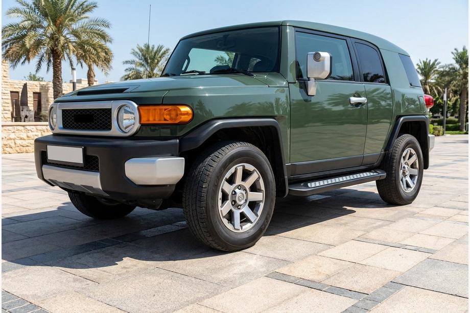 Toyota FJ Cruiser 2006-2022 гг. Боковые пороги New Vision Black (2 шт., алюминий) Фото 1