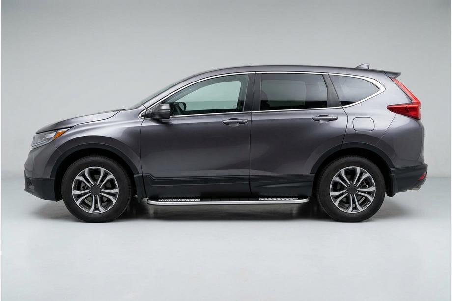 Honda CRV 2017-2022 гг. Боковые Подножки Tayga V2 (2 шт., Алюминий) Фото 1