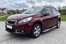 Peugeot 3008 2008-2016 гг. Боковые Подножки Tayga V2 (2 шт., Алюминий) 2014-2016 фото 1