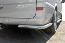Mercedes Viano 2004-2014 гг. Задние Угловые Дуги AK003 (2 шт, Нержавейка) фото 4