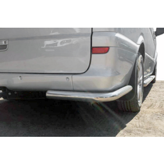 Задние Угловые Дуги AK003 (2 шт, Нержавейка) Mercedes Viano 2004-2014 гг. фото 4