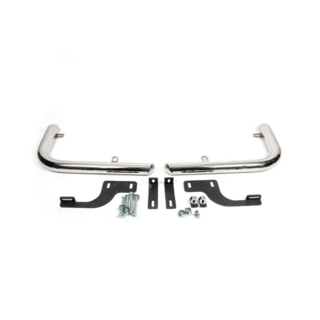 Задние Угловые Дуги AK003 (2 шт, Нержавейка) Mercedes Viano 2004-2014 гг. фото 2