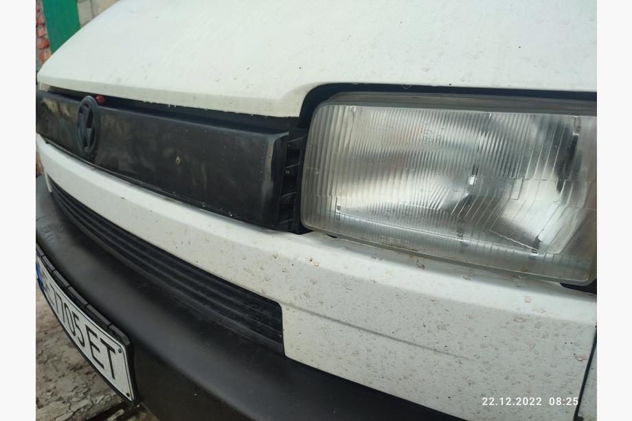 Volkswagen T4 Transporter 1990-2003 гг. Зимняя накладка на решетку радиатора Фото 4