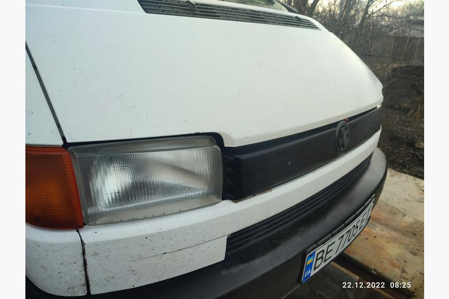 Volkswagen T4 Transporter 1990-2003 гг. Зимняя накладка на решетку радиатора Фото 5