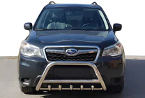 Subaru Forester 2013-2018 гг. Кенгурятник WT003 (нержавейка) фото 3