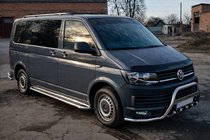 Volkswagen T6 2015-2024 гг. Кенгурятник WT004-ST (нерж.) фото 3
