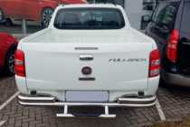 Fiat Fullback 2016- гг. Задняя Защита AK-Special (Нержавейка) фото 5