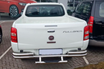 Fiat Fullback 2016- гг. Задняя Защита AK-Special (Нержавейка) фото 3